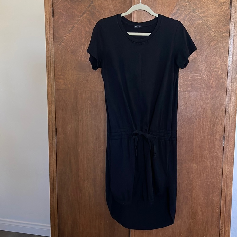 Anthropologie Wilt cotton drawstring dress